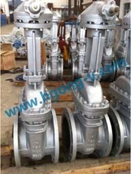 ANSI/API carbon steel bolt bonnet flange gate valve 